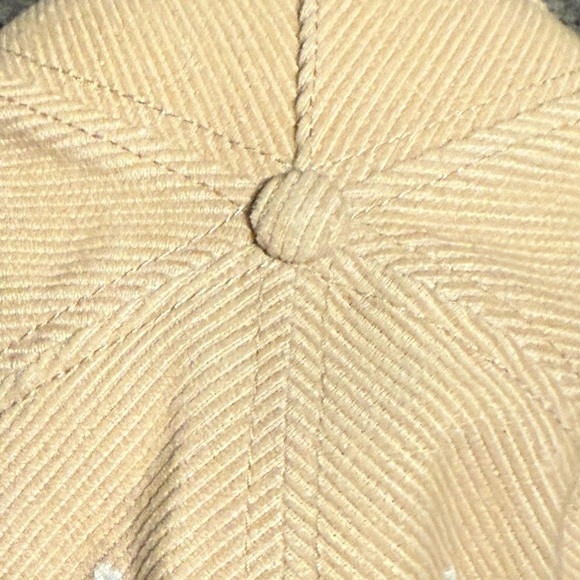 Krispy Kreme Corduroy Tan hat with adjustable SnapBack closure- - Picture 10 of 10